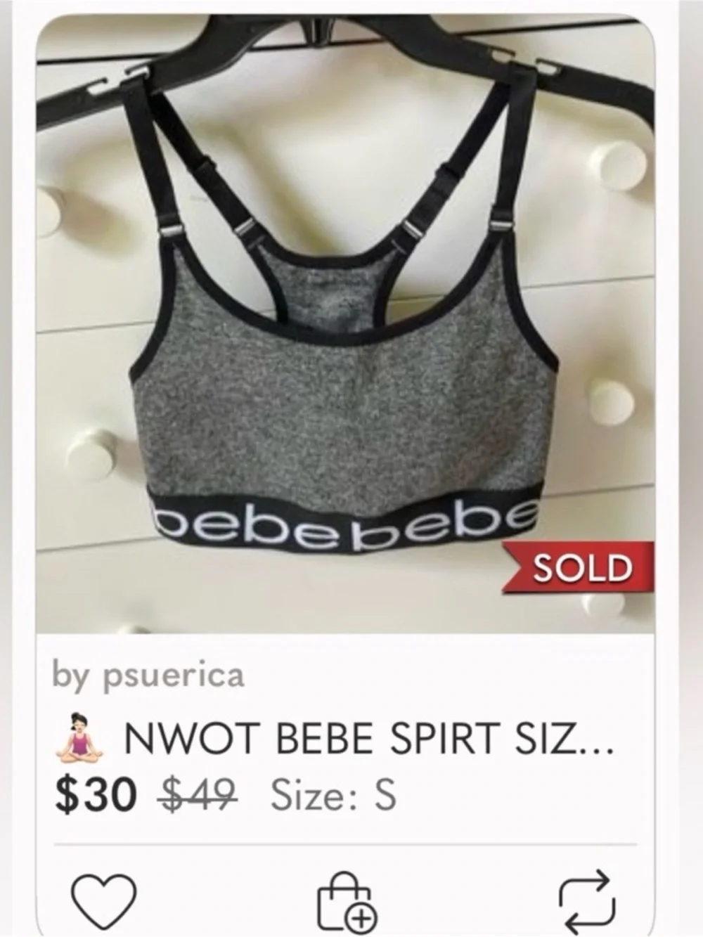 🌞 bebe vintage y2k fitness pullover sports bra hot pink/maroon women size S